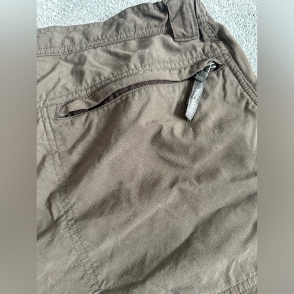 Columbia Mens Titanium Omni Dry Brown Tan Shorts Size XXL Titanium Omni Dry - Picture 3 of 8